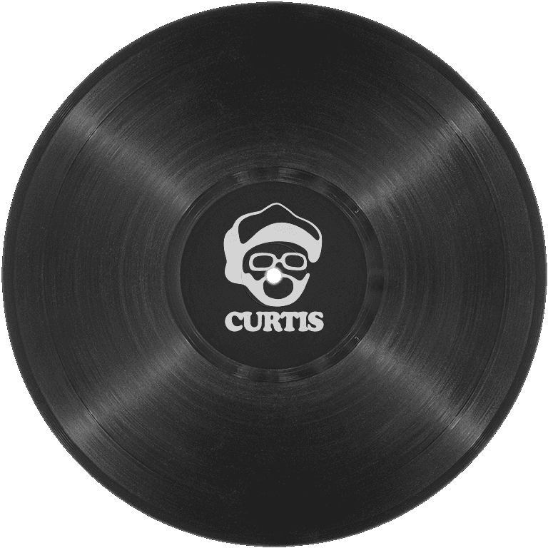 Curtis Mayfield vinyl record background image